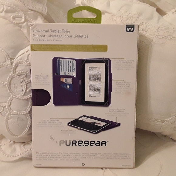 NWT PURE.GEAR UNIVERSAL TABLET FOLIO, FITS 7-8 " - Picture 4 of 8